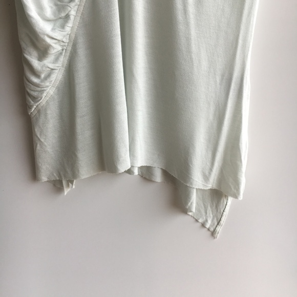 Silence+noise light green Draped Asymmetrical Tank - Picture 3 of 8